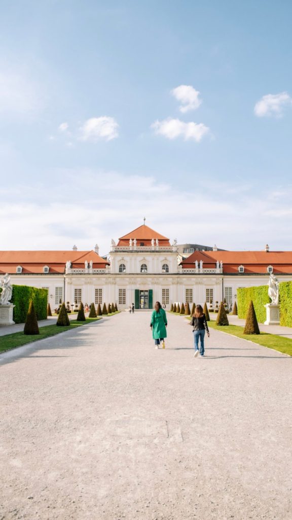 lower belvedere palace gardens 3 day vienna itinerary