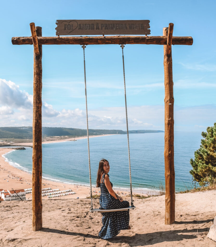 best things to do in nazare portugal ladeira swing