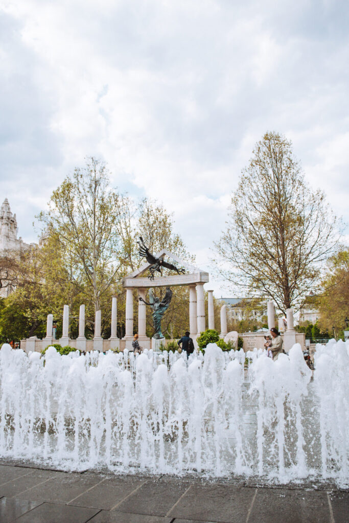 budapest interactive fountain