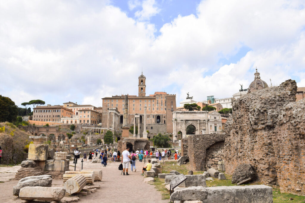 roman forum rome italy