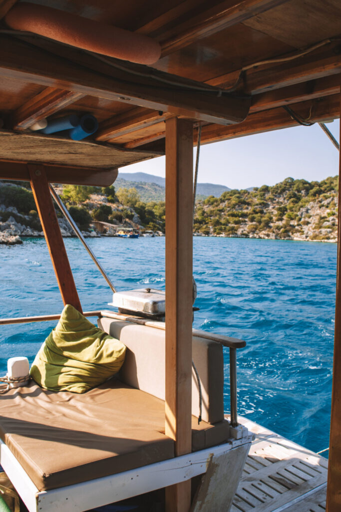boat tour kekova island turkey