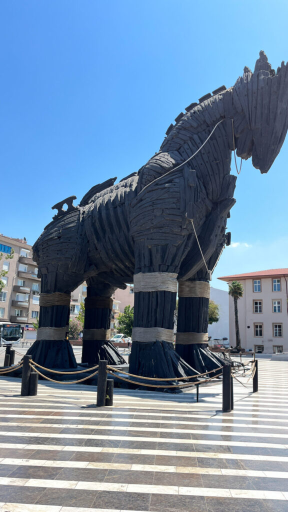 troy horse Gallipoli Battlefields in a Day: Our Journey from Çanakkale