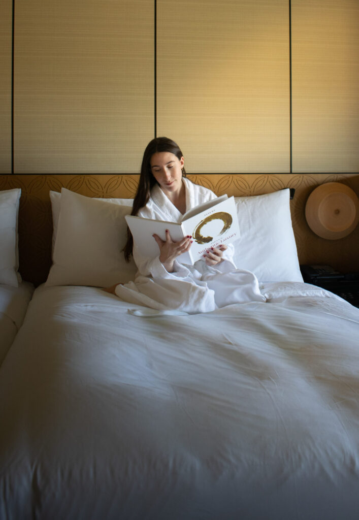 the ritz carlton kyoto bed